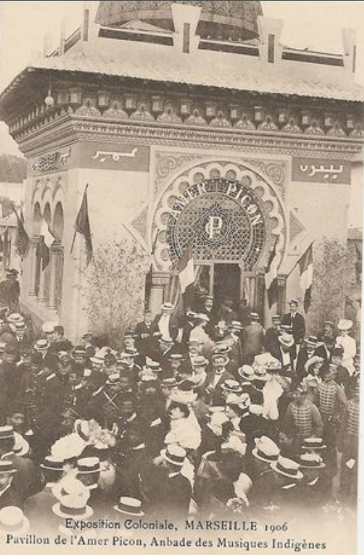 1906 Marseille - visite du congrès international des étudiants